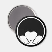 Uitzichten veendoorn met schroefdraad magneet (Voorkant / Achterkant)