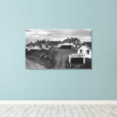 Uitzichten voor de kust van Oregon Schellenbergers Canvas Afdruk (Insitu (Houten vloer))