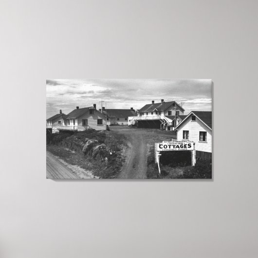 Uitzichten voor de kust van Oregon Schellenbergers Canvas Afdruk (Voorkant)