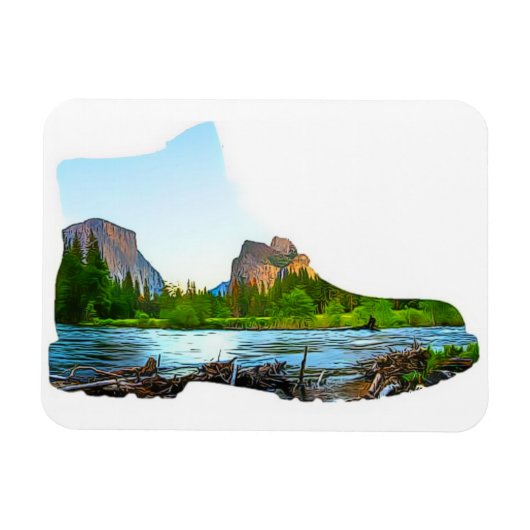 Uitzichten voor wandelaars magneet (Horizontaal)