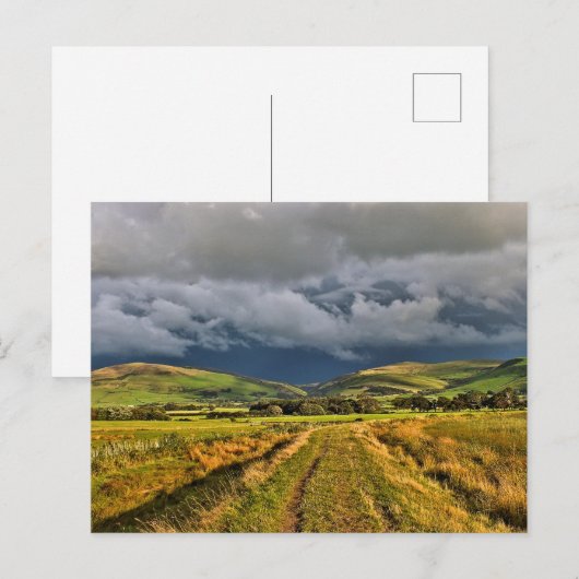 UITZICHTEN WALES BRIEFKAART (Voorkant / Achterkant)