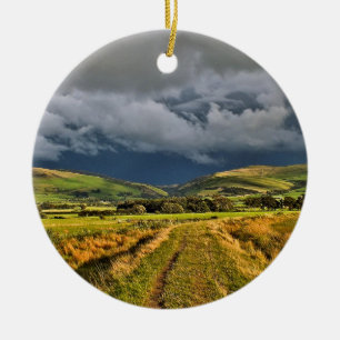 UITZICHTEN WALES KERAMISCH ORNAMENT