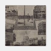 Uitzichten Washington, DC Magneet (Voorkant)