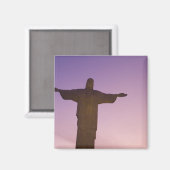 Uitzichtpunt, Christusbeeld op Corcovado, 704 Magneet (Voorkant / Achterkant)