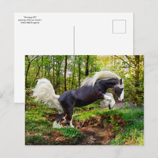 "Uitzien" Briefkaart (Voorkant / Achterkant)