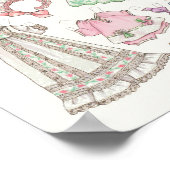 uitziende blonde doll voor babymeisjes poster (Hoek)