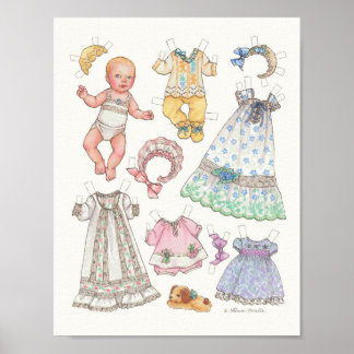  uitziende blonde doll voor babymeisjes poster