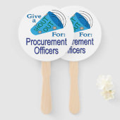 Uitzoeken voor aanbesteders handwaaier (Voorkant en achterkant)