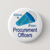 Uitzoeken voor aanbesteders ronde button 5,7 cm (Voorkant)