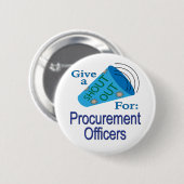 Uitzoeken voor aanbesteders ronde button 5,7 cm (Voorkant /achterkant)