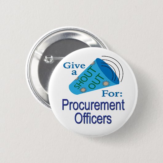 Uitzoeken voor aanbesteders ronde button 5,7 cm (Voorkant /achterkant)