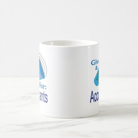 Uitzoeken voor accountants koffiemok (Center)