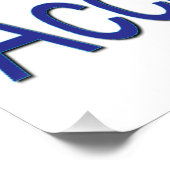 Uitzoeken voor accountants perfect poster (Hoek)