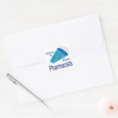 Uitzoeken voor apothekers vierkante sticker (Envelop)