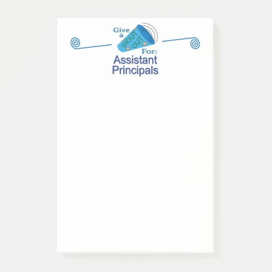 Uitzoeken voor assistent-hoofden post-it® notes (Voorkant)