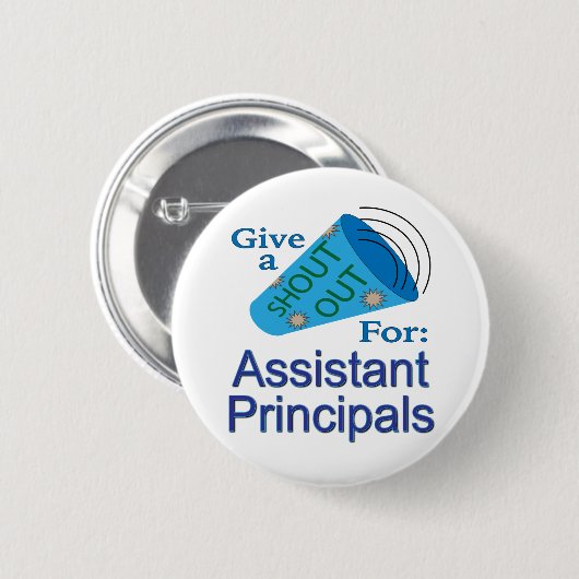 Uitzoeken voor assistent-hoofden ronde button 5,7 cm (Voorkant /achterkant)