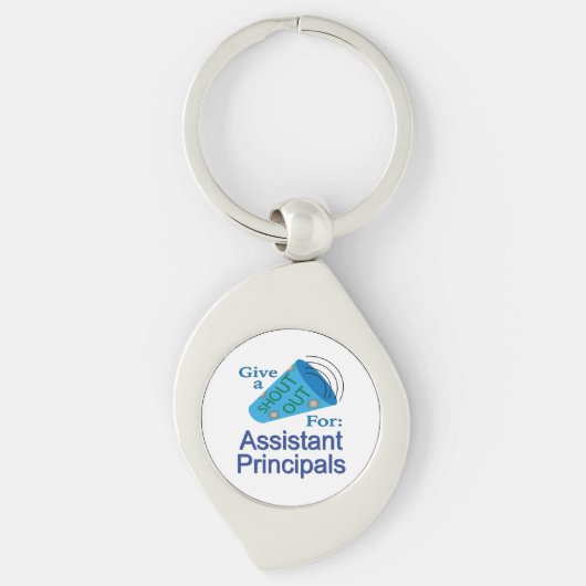 Uitzoeken voor assistent-hoofden sleutelhanger (Voorkant)