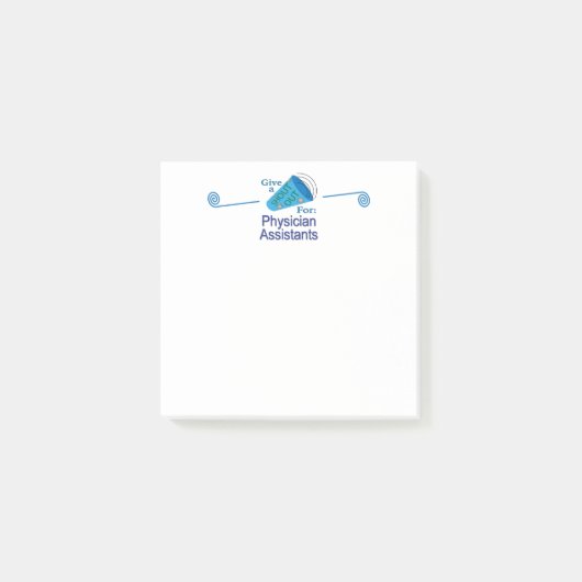 Uitzoeken voor assistenten van artsen post-it® notes (Voorkant)
