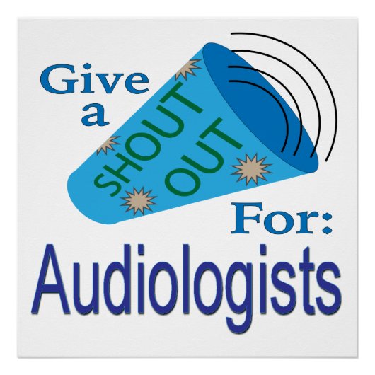 Uitzoeken voor audiologen perfect poster (Voorkant)