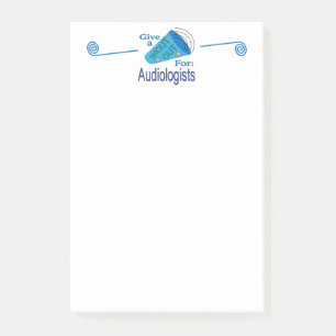 Uitzoeken voor audiologen post-it® notes