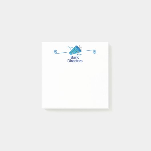 Uitzoeken voor banddirecteuren post-it® notes (Voorkant)