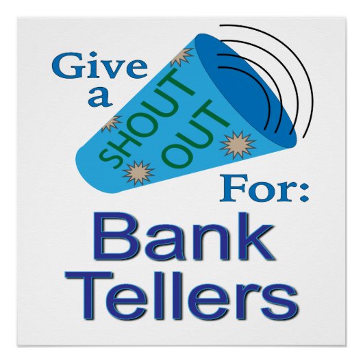 Uitzoeken voor bankverkopers perfect poster (Voorkant)