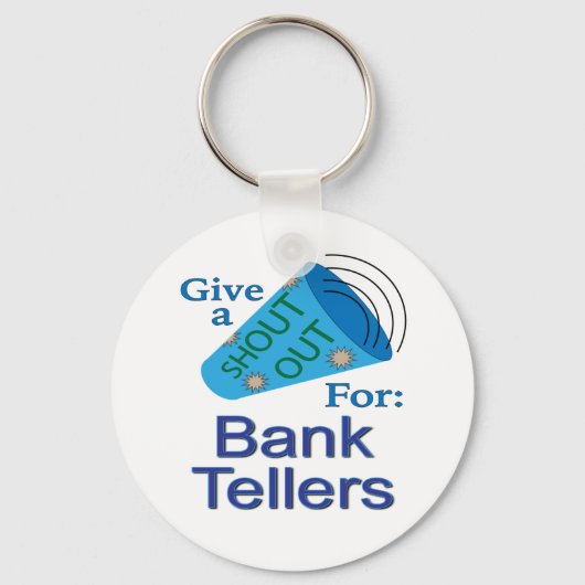 Uitzoeken voor bankverkopers sleutelhanger (Voorkant)