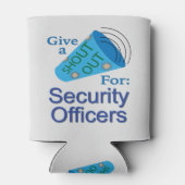 Uitzoeken voor beveiligingsfunctionarissen blikjeskoeler (Achterkant)