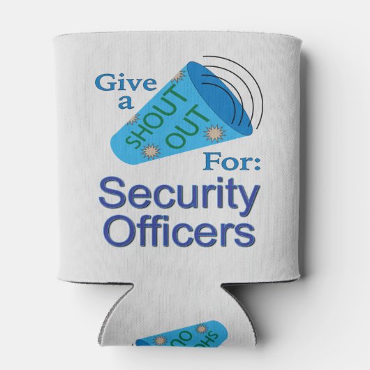 Uitzoeken voor beveiligingsfunctionarissen blikjeskoeler (Achterkant)