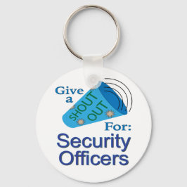 Uitzoeken voor beveiligingsfunctionarissen sleutelhanger