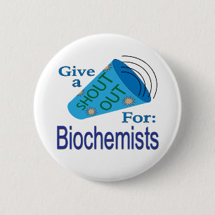 Uitzoeken voor biochemici ronde button 5,7 cm