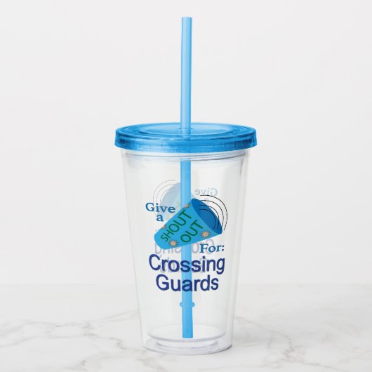 Uitzoeken voor de grenswacht acryl drinkbeker (Voorkant)