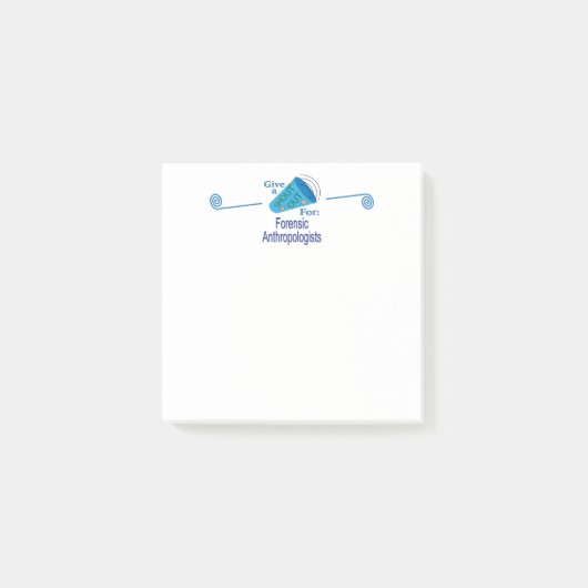 Uitzoeken voor forensische antropologen post-it® notes (Voorkant)