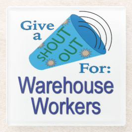 Uitzoeken voor huisarbeiders glazen onderzetter