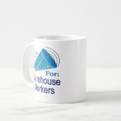 Uitzoeken voor huisarbeiders koffiemok (Voorkant links)