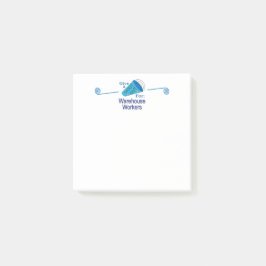 Uitzoeken voor huisarbeiders post-it® notes