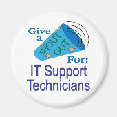 Uitzoeken voor IT-supporttechnici Magneet (Voorkant)