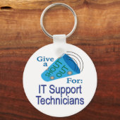 Uitzoeken voor IT-supporttechnici Sleutelhanger (Voorkant)