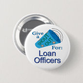 Uitzoeken voor lenende officieren ronde button 5,7 cm (Voorkant /achterkant)