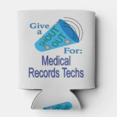 Uitzoeken voor medische archieftechnieken blikjeskoeler (Achterkant)