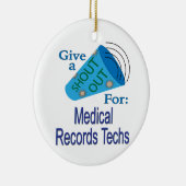 Uitzoeken voor medische archieftechnieken keramisch ornament (Rechts)