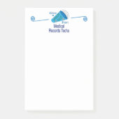 Uitzoeken voor medische archieftechnieken post-it® notes (Voorkant)