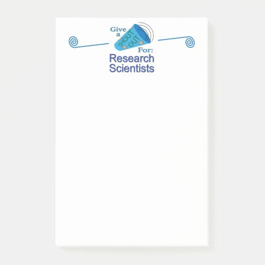 Uitzoeken voor onderzoekers post-it® notes (Voorkant)