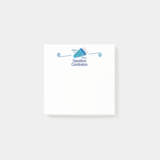 Uitzoeken voor operationele coördinatoren post-it® notes (Voorkant)