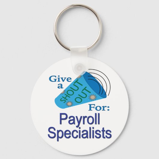Uitzoeken voor Payroll-specialisten Sleutelhanger (Voorkant)