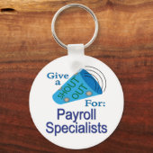 Uitzoeken voor Payroll-specialisten Sleutelhanger (Voorkant)