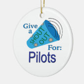Uitzoeken voor piloten keramisch ornament (Links)