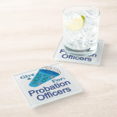 Uitzoeken voor probaathouders glazen onderzetter (Schuin)