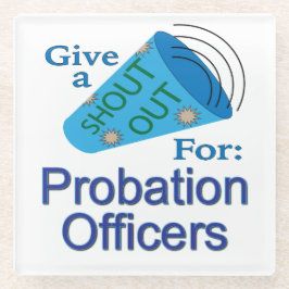 Uitzoeken voor probaathouders glazen onderzetter