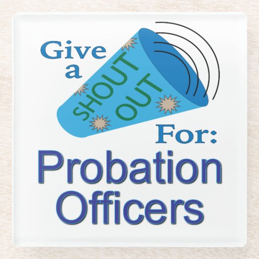 Uitzoeken voor probaathouders glazen onderzetter (Voorkant)